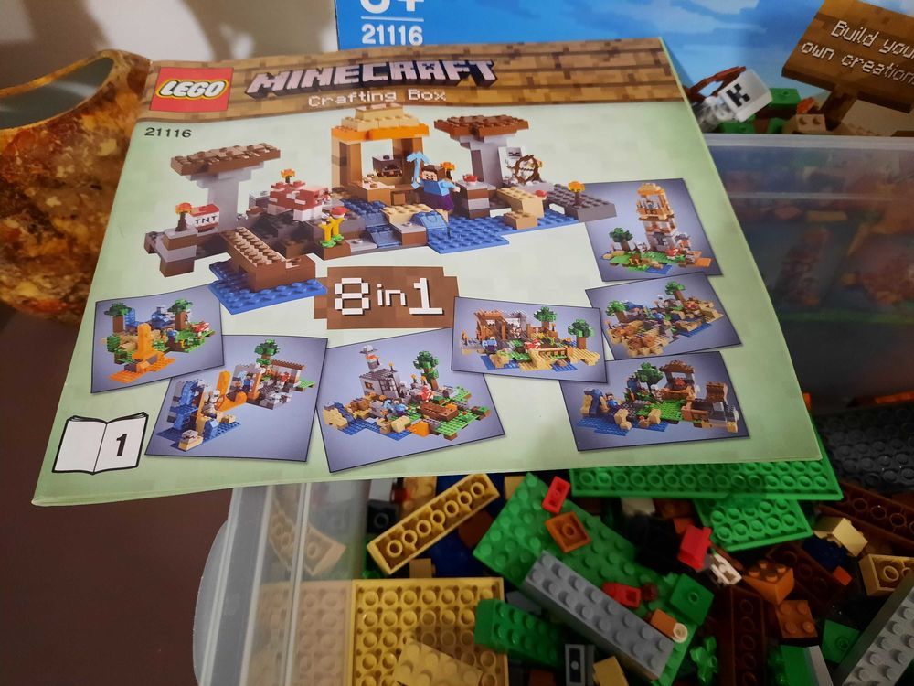 bo&icirc;te Minecraft de Lego 21116 Jeux / jouets