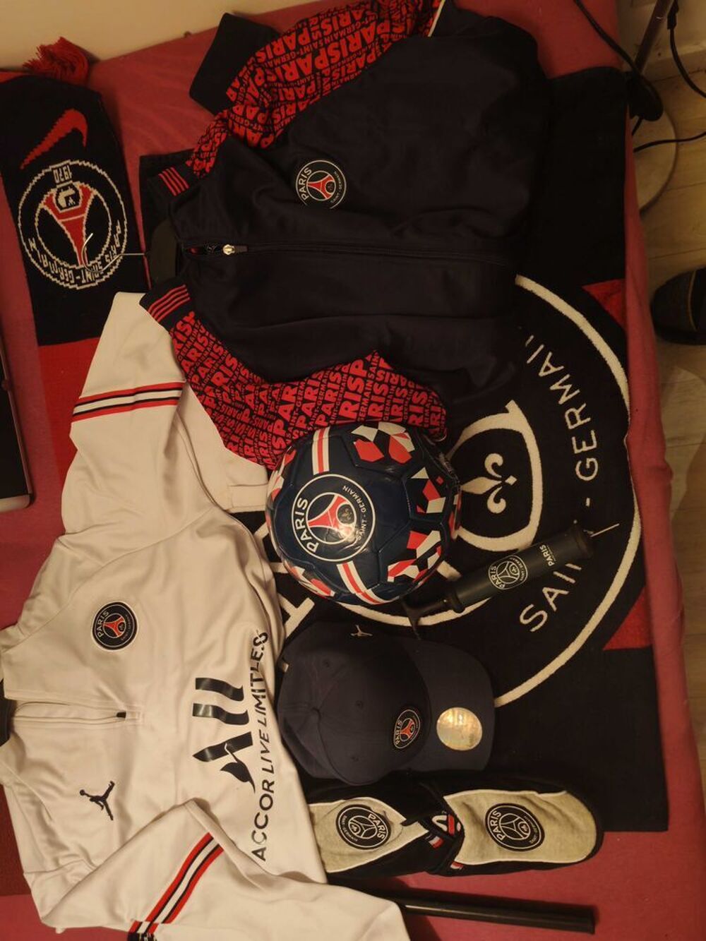 lot PSG Vêtements