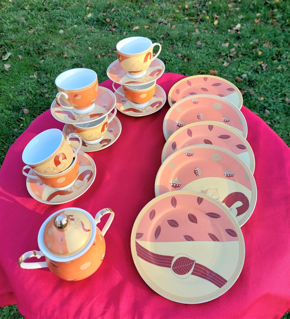 assiettes dessert + service &agrave; caf&eacute; [VOIR descriptif] Cuisine