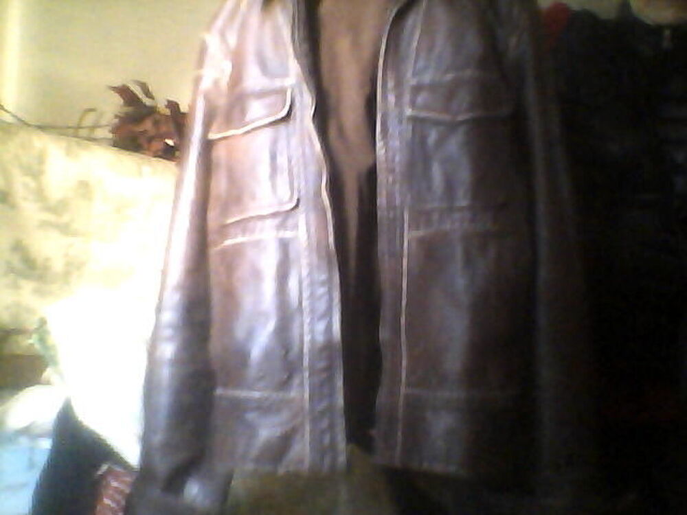 joli blouson:veste marron et blanc japan rags Vêtements