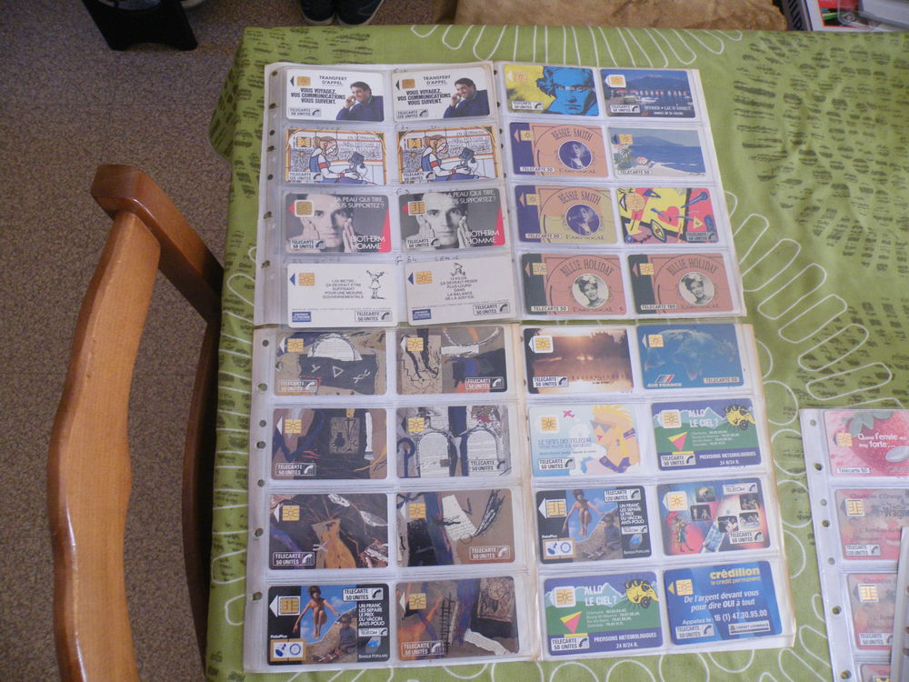 collection carte t&eacute;l&eacute;phonique 