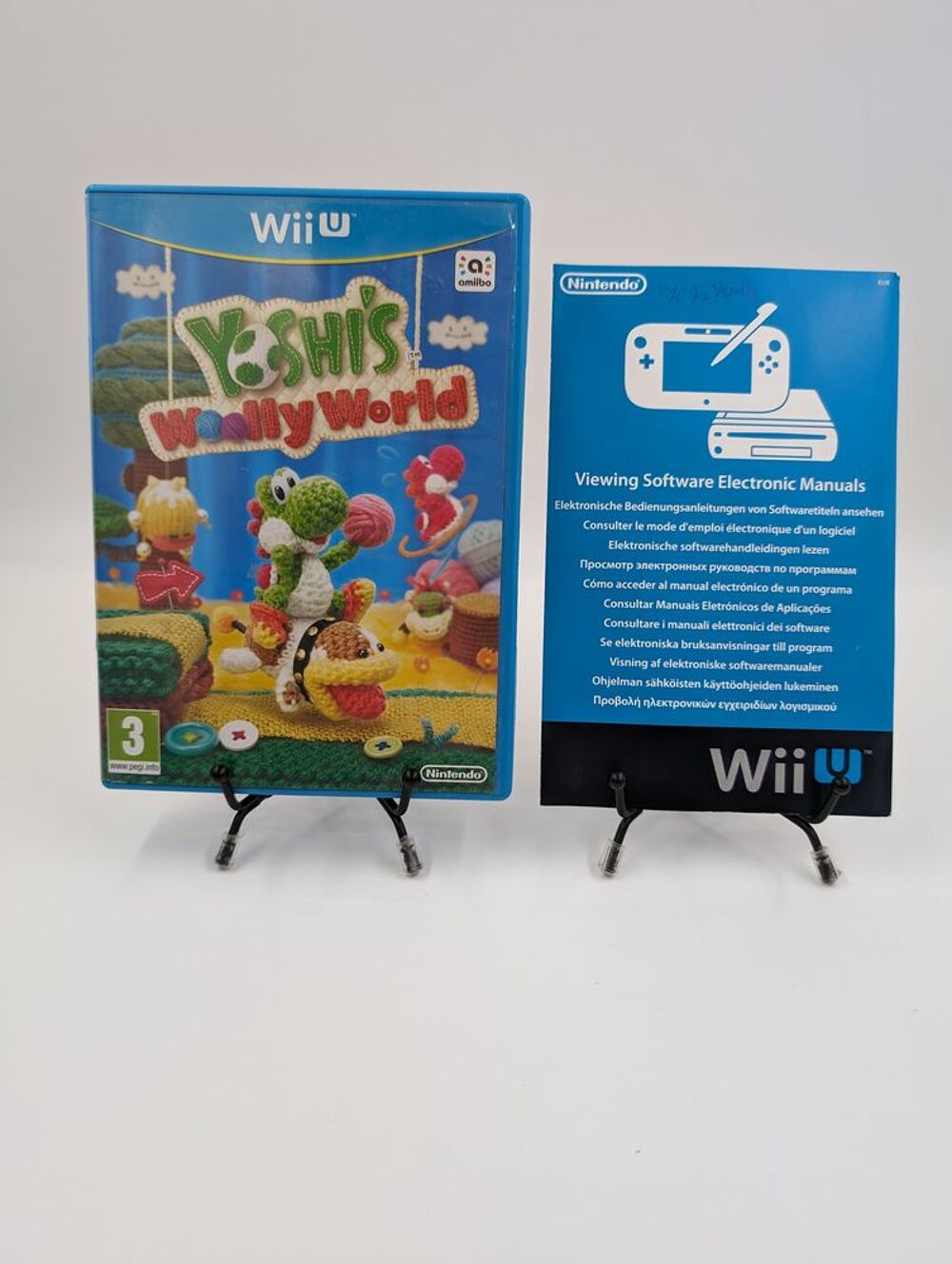 Jeu Nintendo Wii U Yoshi's Woolly World en boite, complet Consoles et jeux vidéos
