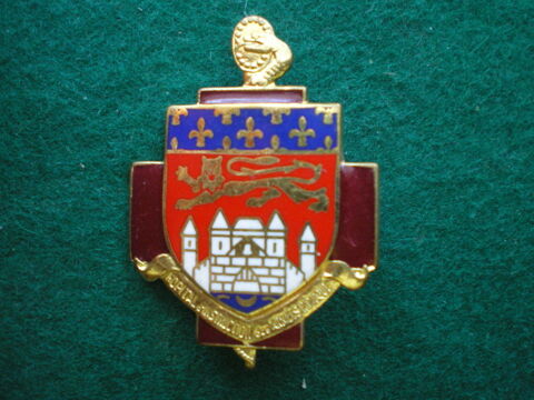 Insigne de Santé - H.I.A. R.Pique - Hôpital des Armées. 12 Caen (14)