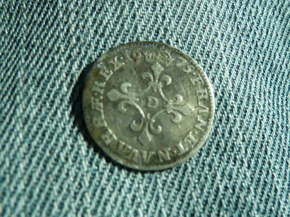 Monnaie Ludovic-vs XIV D.Cra 1675 D Argent 