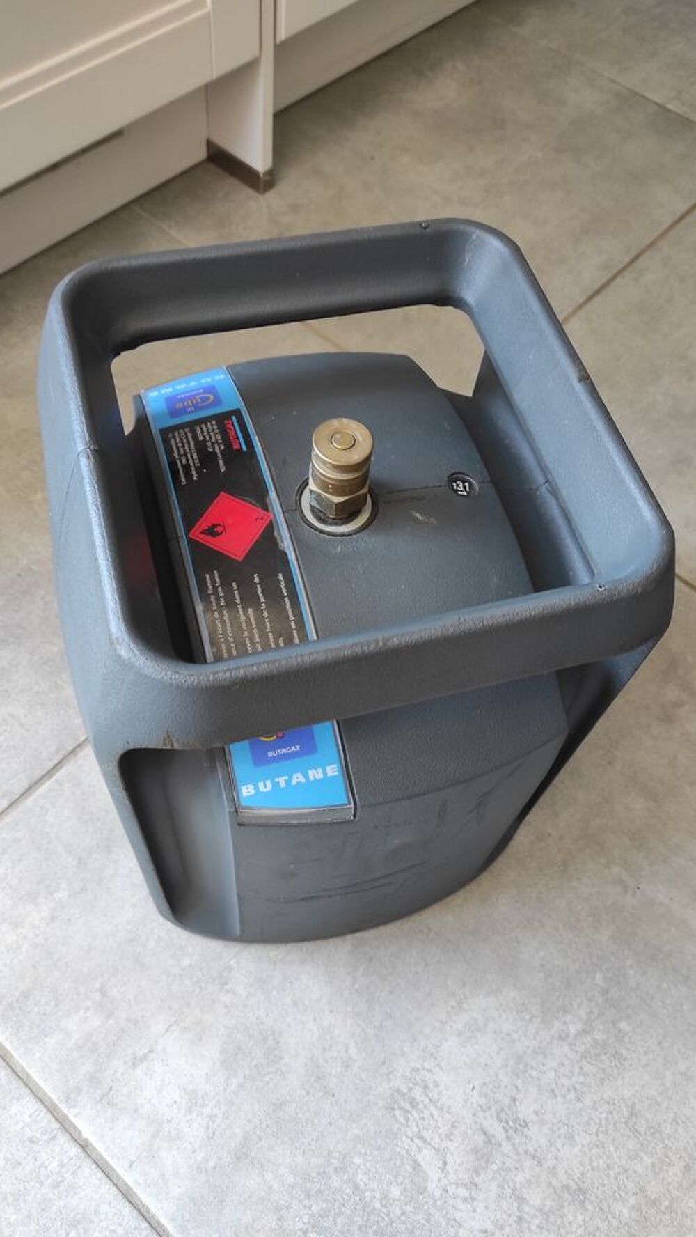 Bouteille de butane : le Cube Bricolage