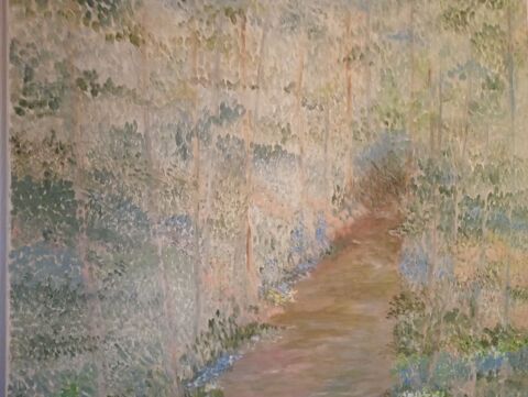 Peinture décorative signer hebrard en très bon état Corbas (69)