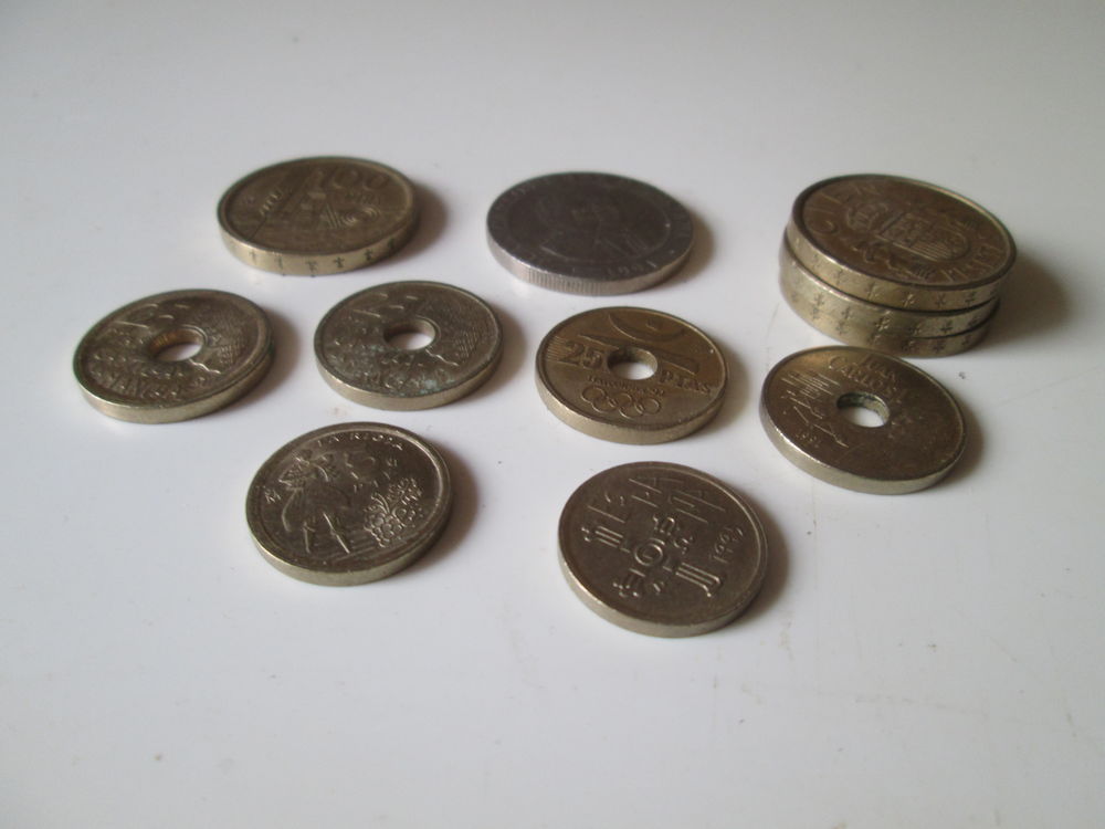 Monnaies espagnole Pesetas 
