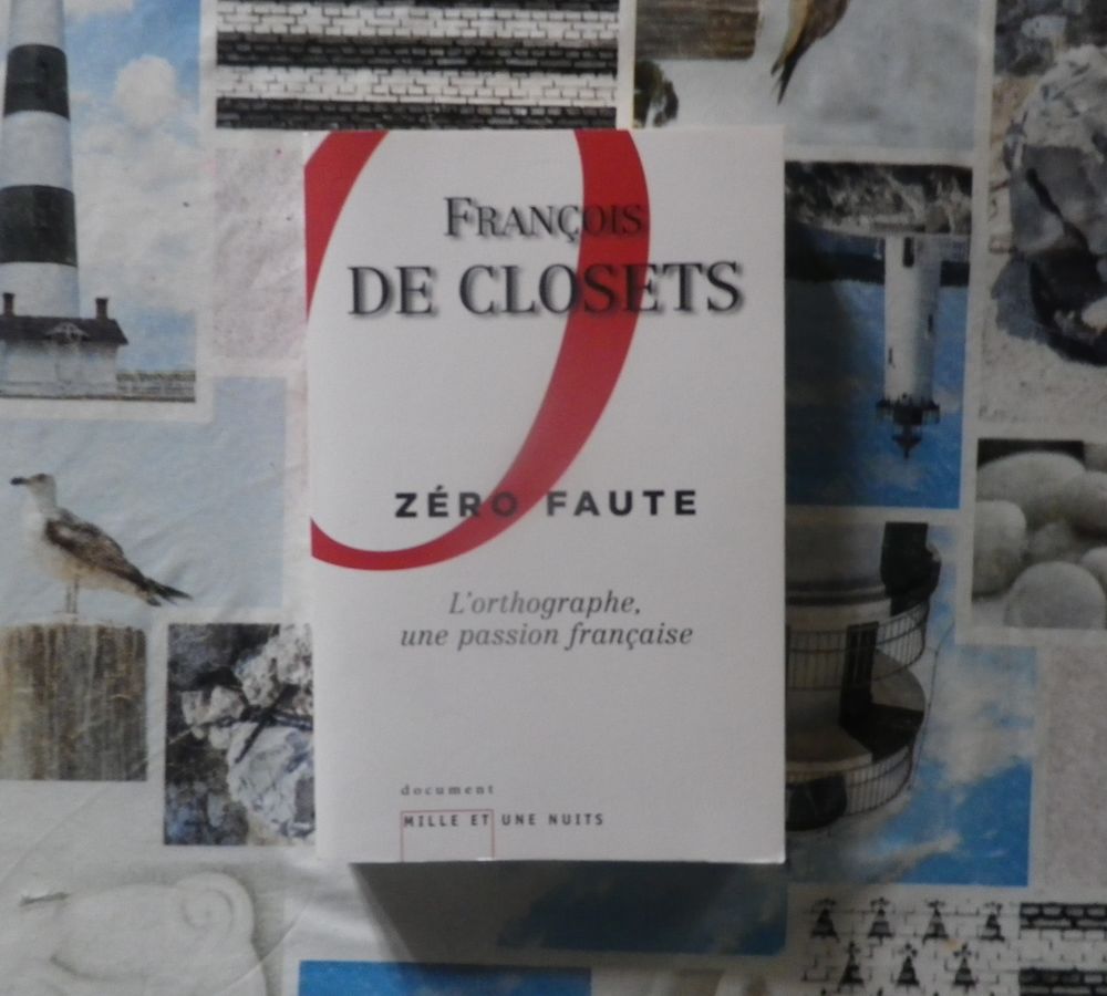 ZERO FAUTE par Fran&ccedil;ois de CLOSETS Ed. Mille et une nuits Livres et BD