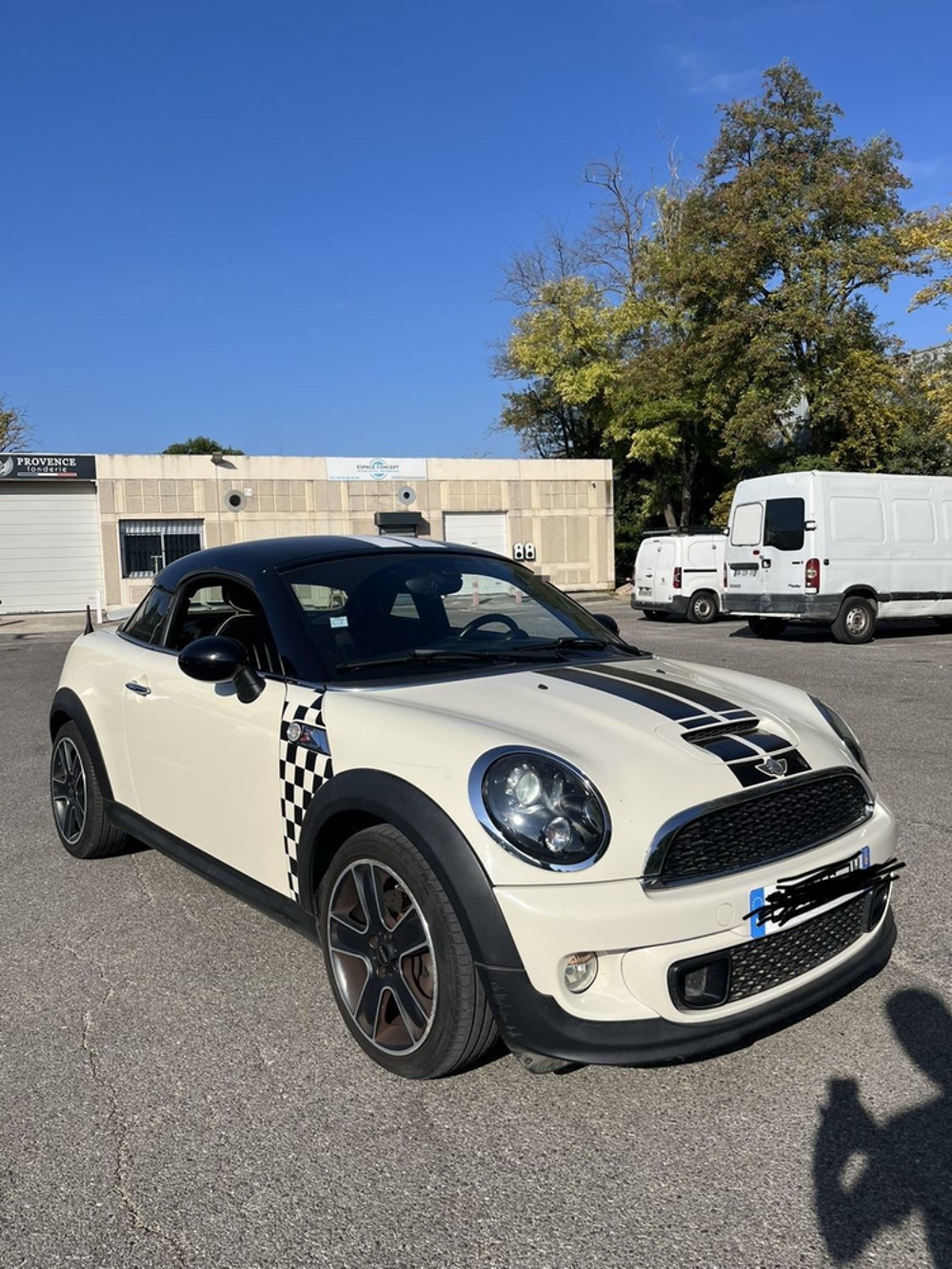 MINI COUPE Coupe 184 ch Cooper S Pack Red Hot Chili A 2011 occasion 13400 Aubagne