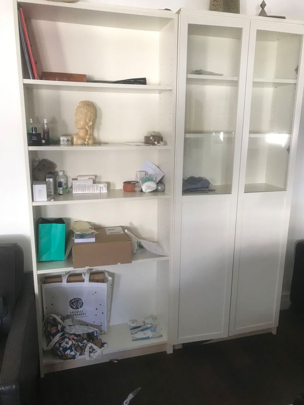 de lit ikea NORDLICadre lit avec rangement, blanc, Meubles