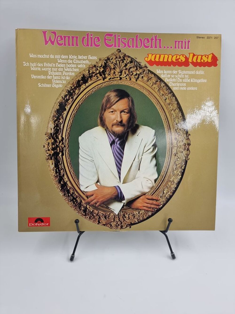 Vinyle 33 tours James Last : Wenn die Elisabeth? Mit CD et vinyles