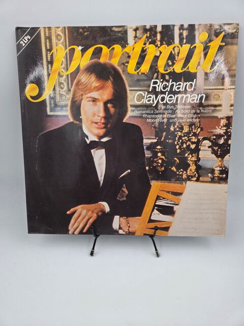 Vinyle 33 tours Richard Clayderman Portrait 5 Vulbens (74)