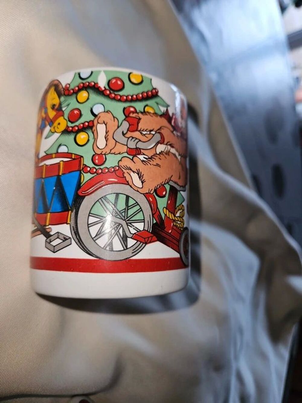 3 mugs rares vintage annee 1980 250ml 