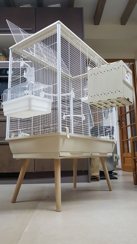 Grande cage pour perruches 250 45230 La bussi�re