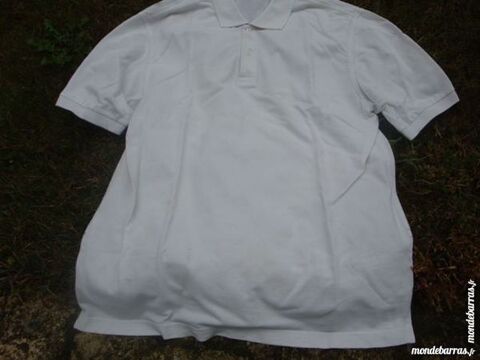 Polo blanc manches courtes marque VIAGGIO 5 Nimes (30)