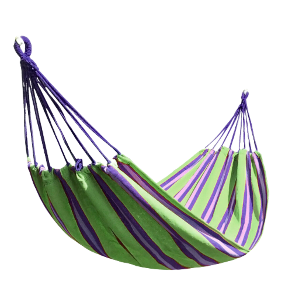 Hamac de jardin double grand lit suspendu 190L cm x 80W cm Jardin