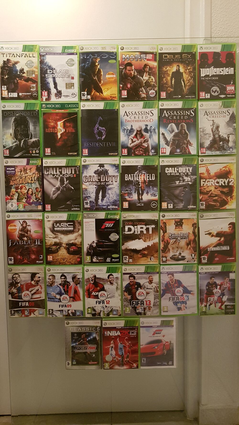 Console Microsoft XBOX 360 : Kinect + 15 jeux, 2 manettes. Consoles et jeux vidéos