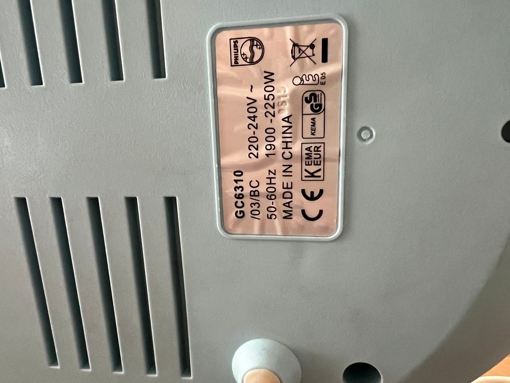 Centrale vapeur PHILIPS GC 6310 Electroménager