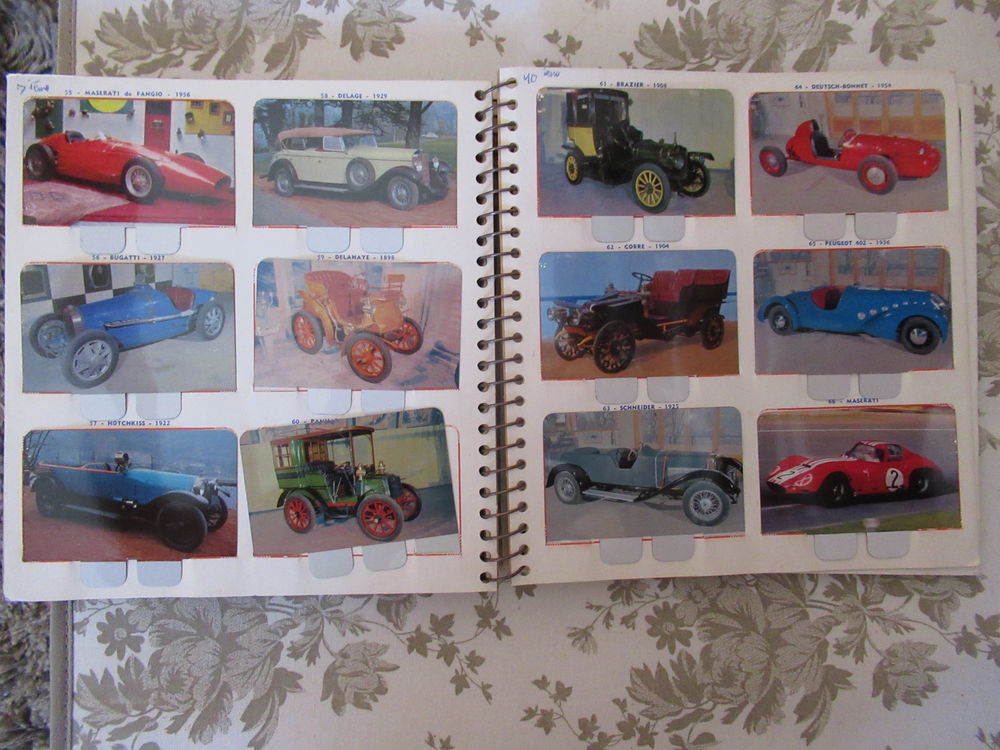 Collection COOP COMPLETE L'AUTO A TRAVERS LES AGES. RARE Livres et BD