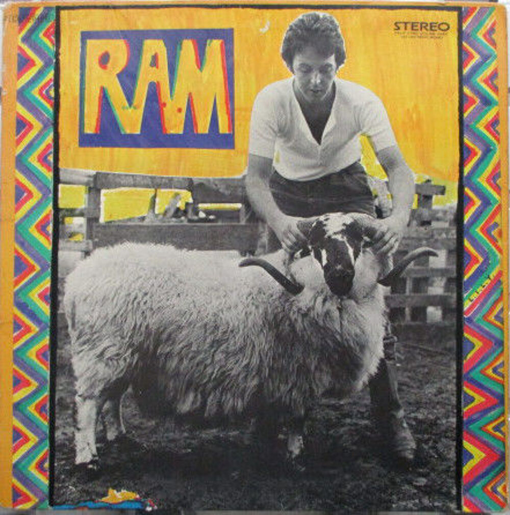 LP Paul Mc CARTNEY : RAM - Apple Records 2C 064-04810 - 1971 CD et vinyles