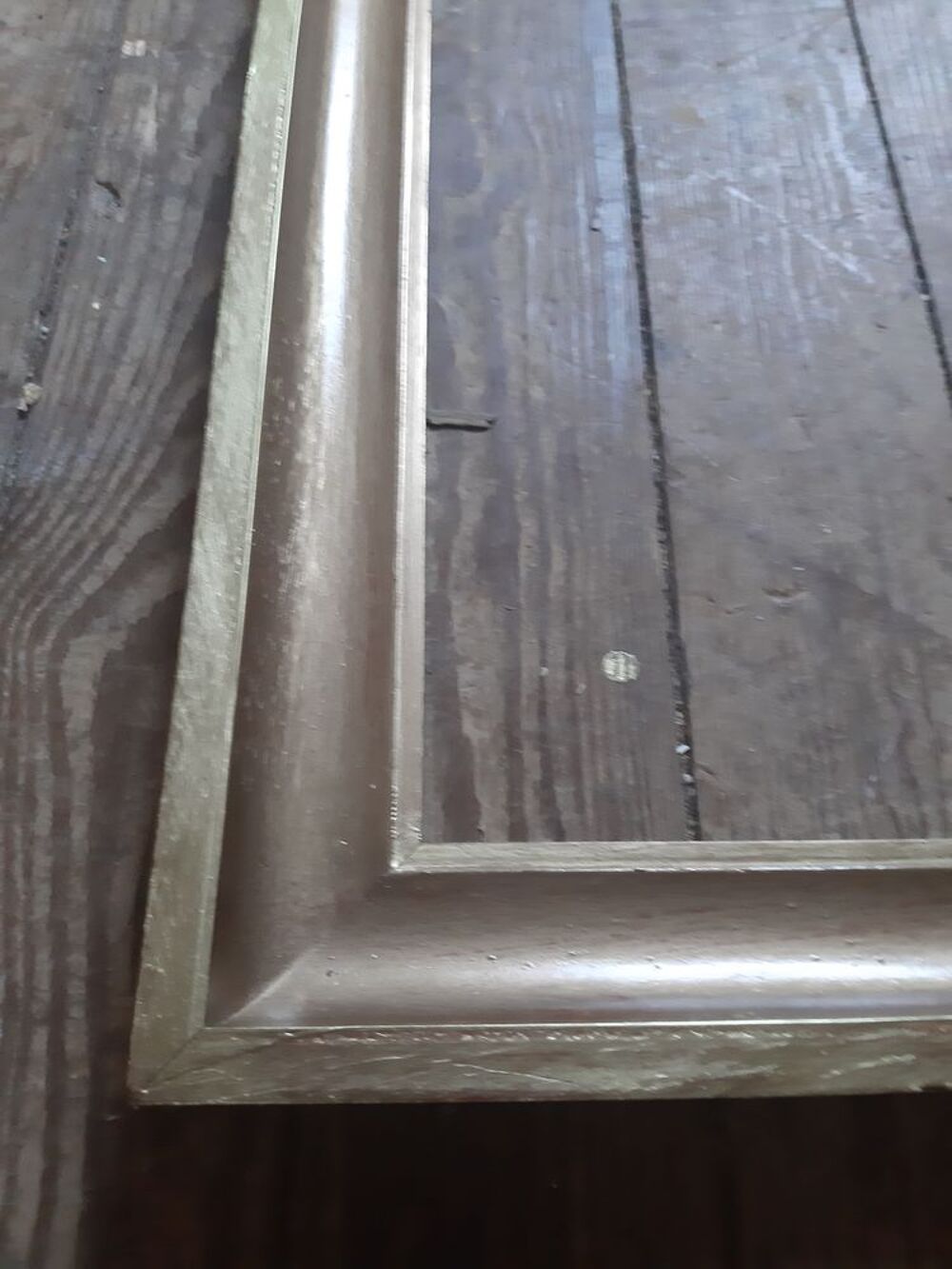 Cadre Bois Dor&eacute; Feuillure: 65x54 cm 15F Décoration