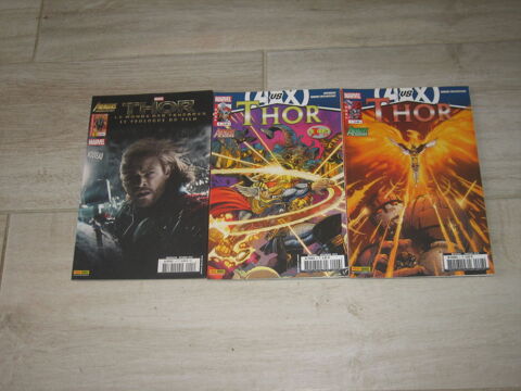lot 3 comics THOR 6+7 (2013)+ thor le film 2 prologue MARVEL PANINI 7 C�zy (89)