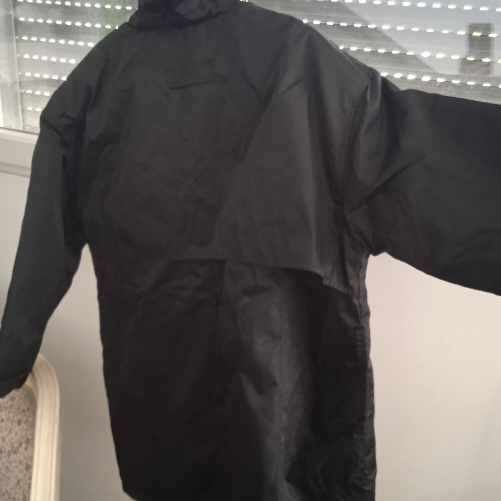 Coupe vent, impermeable femme noir T 46/48 exterieur polyami Vêtements