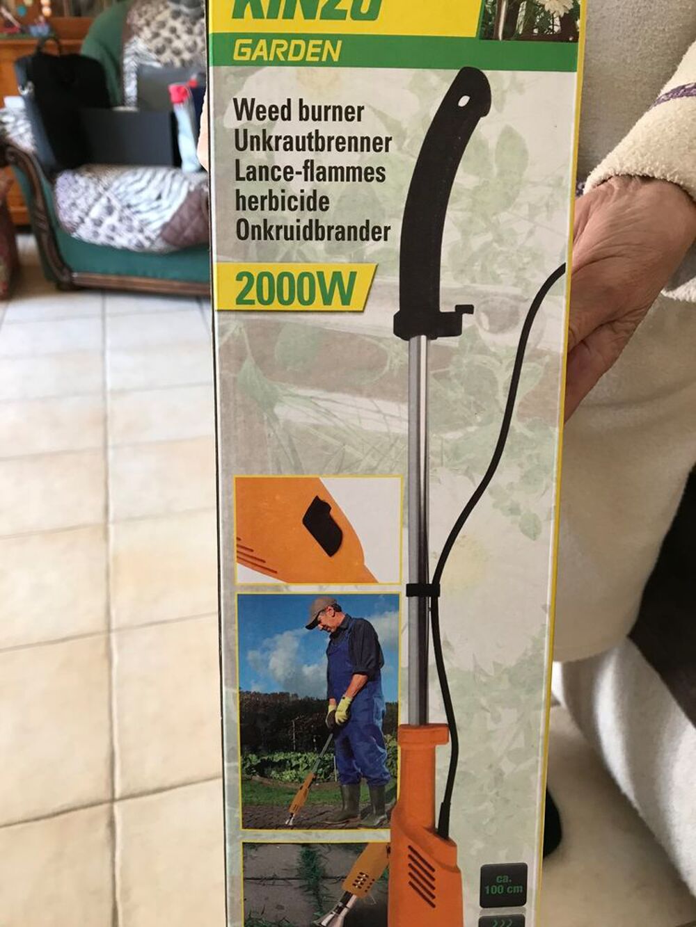 Lance-flammes herbicide Jardin