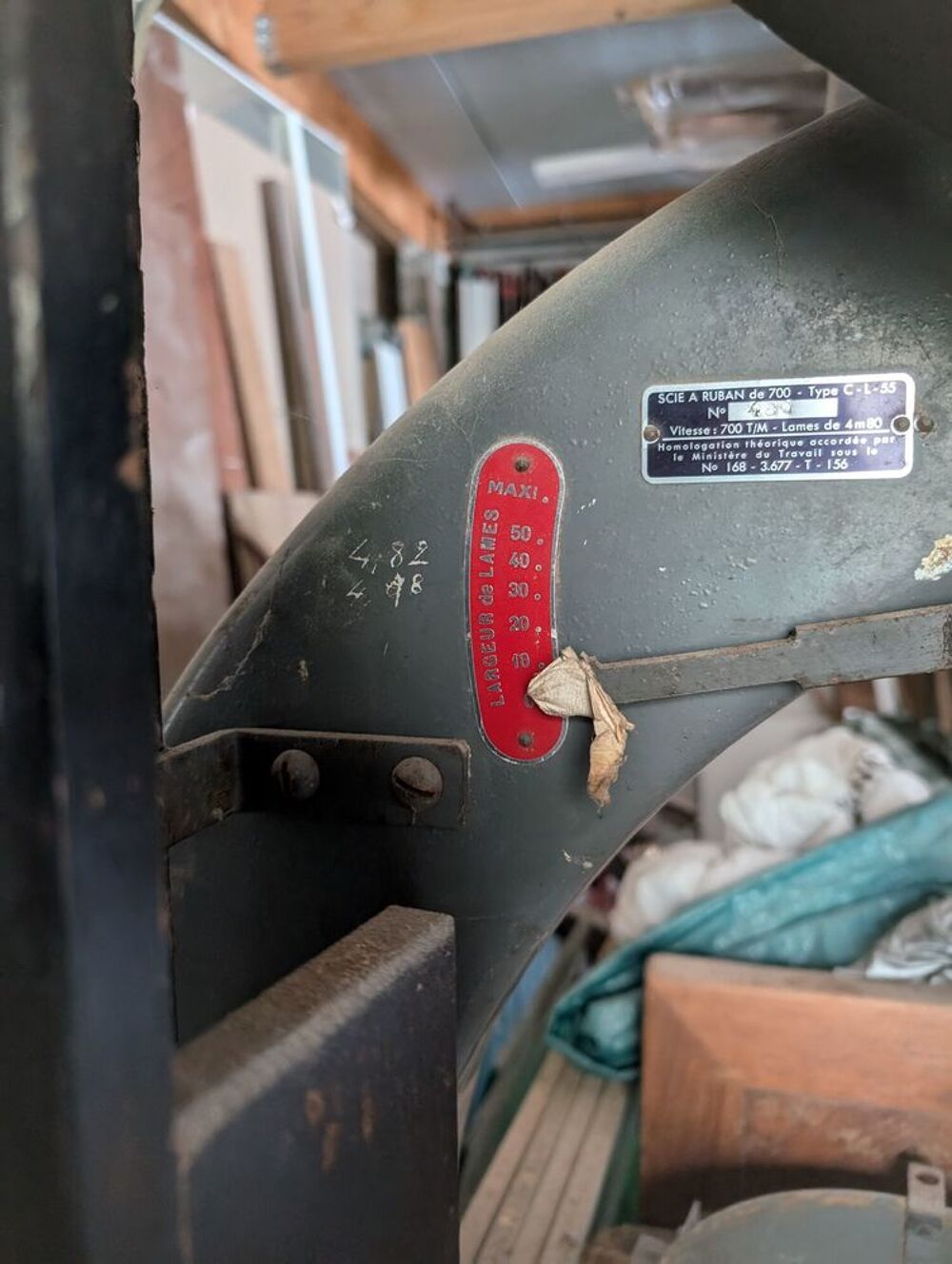 SCIE A RUBAN VOLANT DE 700 mm DE DIAMETRE Bricolage