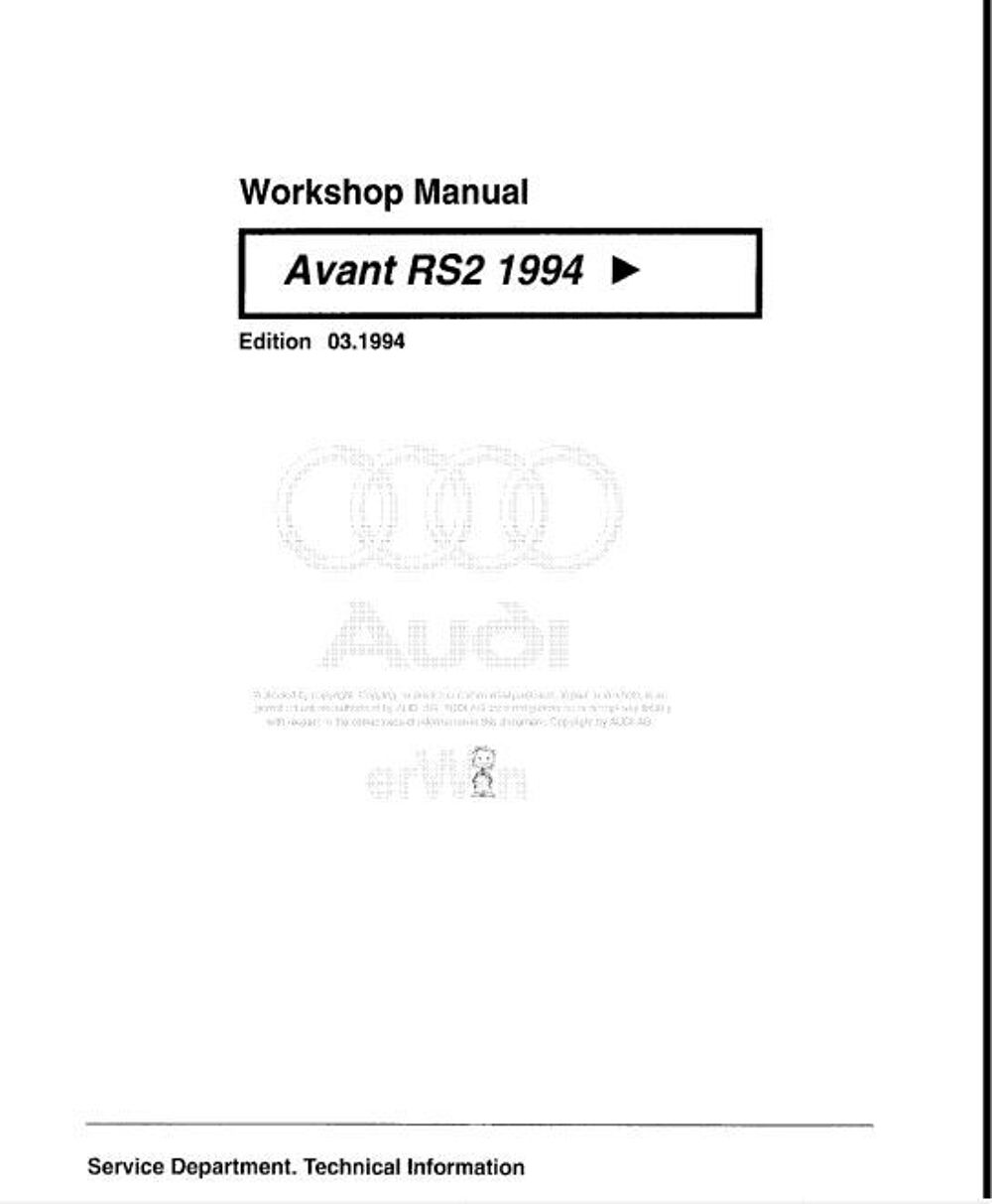 Manuel d'atelier Audi quattro Livres et BD