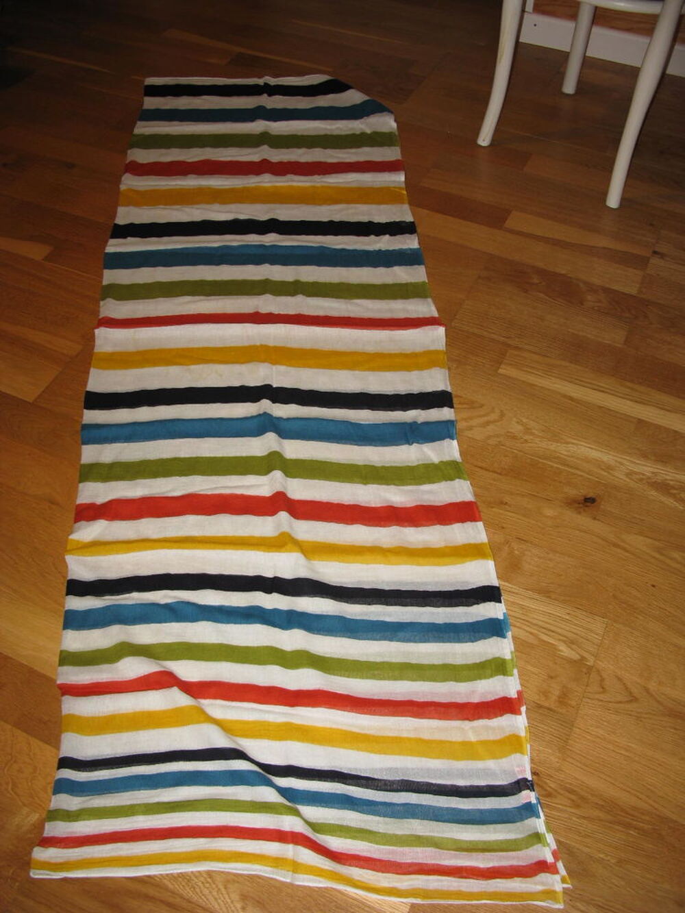 &eacute;charpe coton &agrave; rayures Vtements