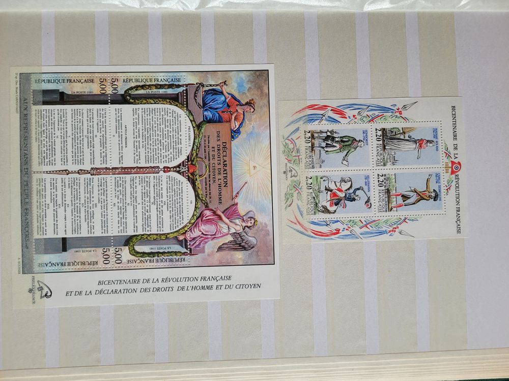 COLLECTION TIMBRES FRANCAIS 
