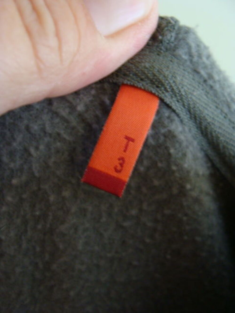 Veste polaire taupe T. 3 Vêtements