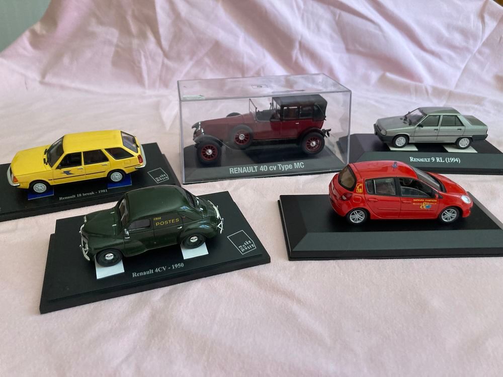 Miniatures Renault au 1/43&egrave;me (Norev, UH) 