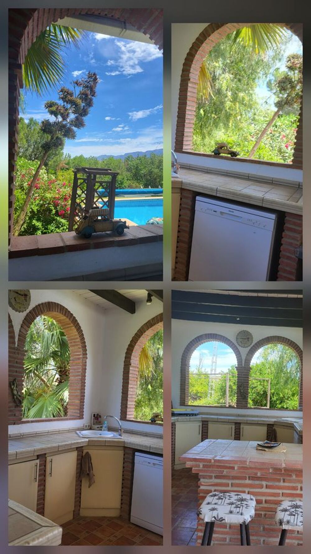   Villa dans cadre paradisiaque, vue montagne, grande piscine  Espagne, Coin