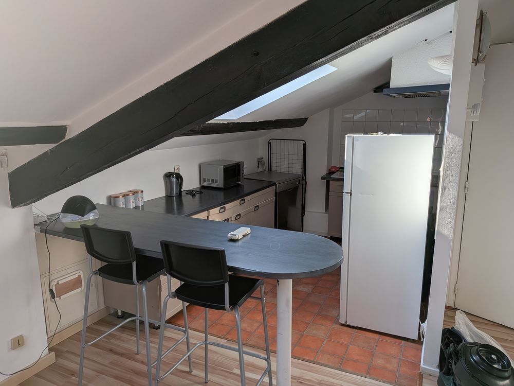 Location Appartement Studio meublé 15 m² sous les combles (35 m² au sol) - Artem Nancy