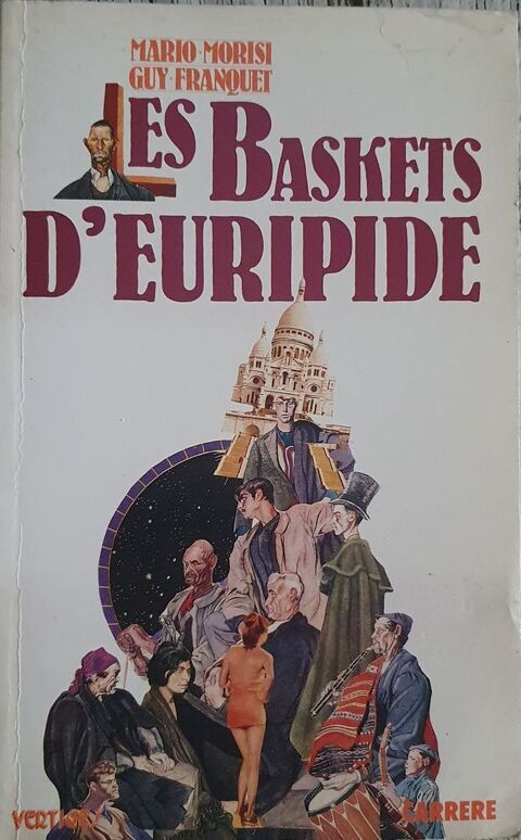 Livre dédicacé Les baskets d'Euripide de Mario Morisi  80 Besançon (25)