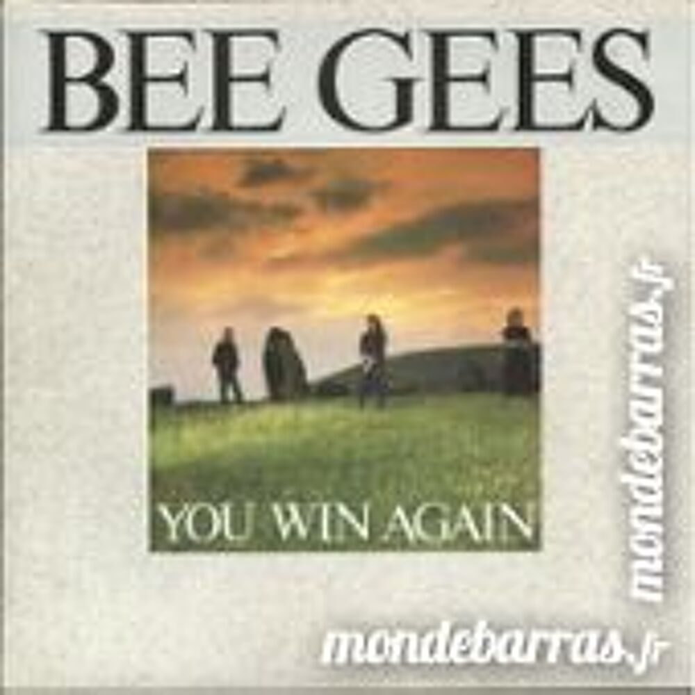 BEE GEES YOU WIN AGAIN CD et vinyles