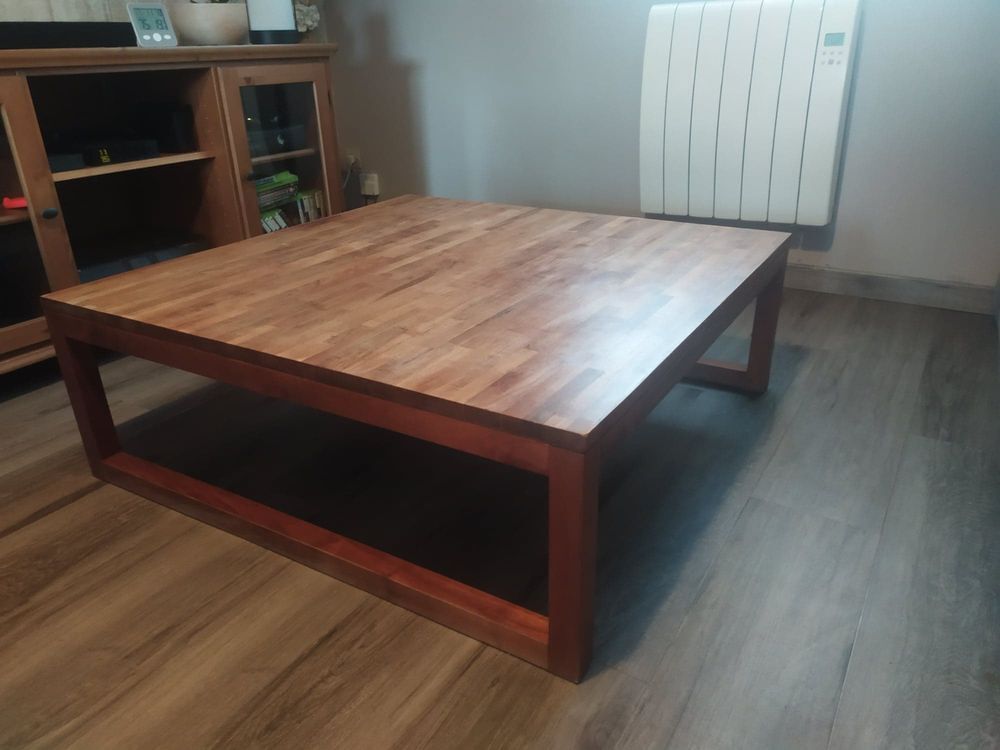 table basse en teck massif Meubles