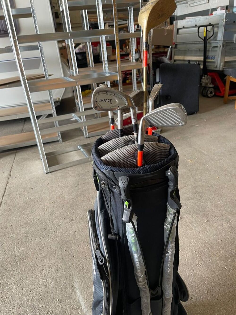 Sac de golf callaway warbird et clubs Sports
