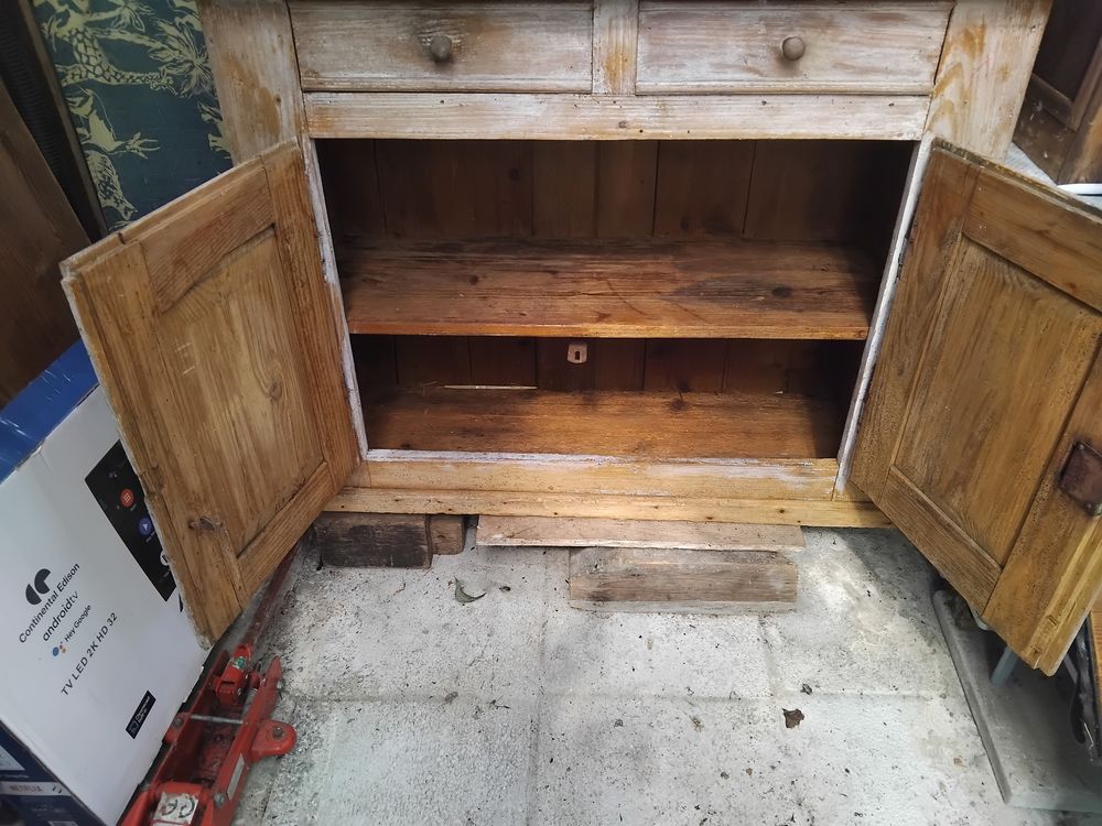 Buffets PARISIEN haut. Et bas. Bois. Sapin. Massif Meubles