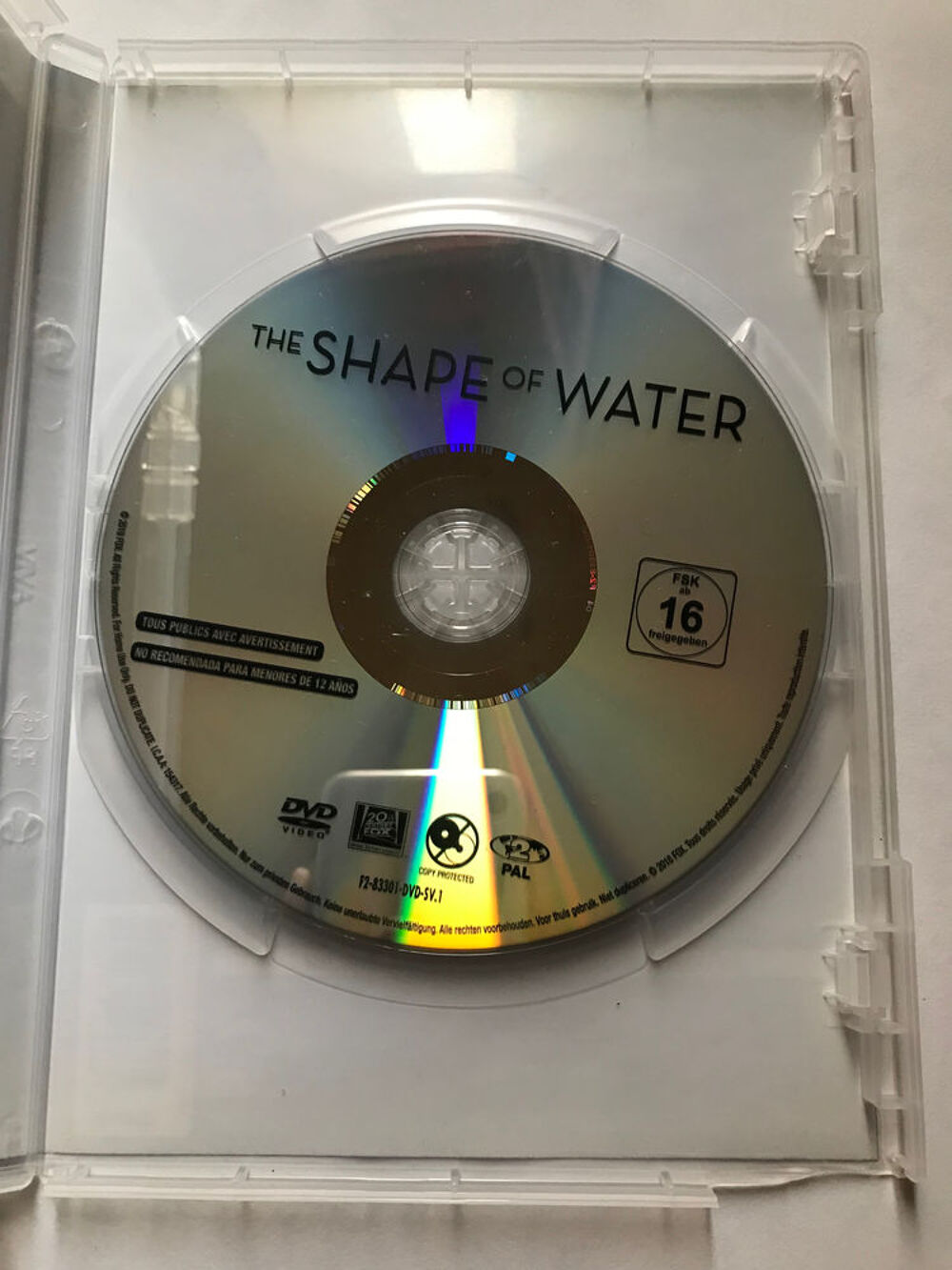DVD La forme de l?eau DVD et blu-ray