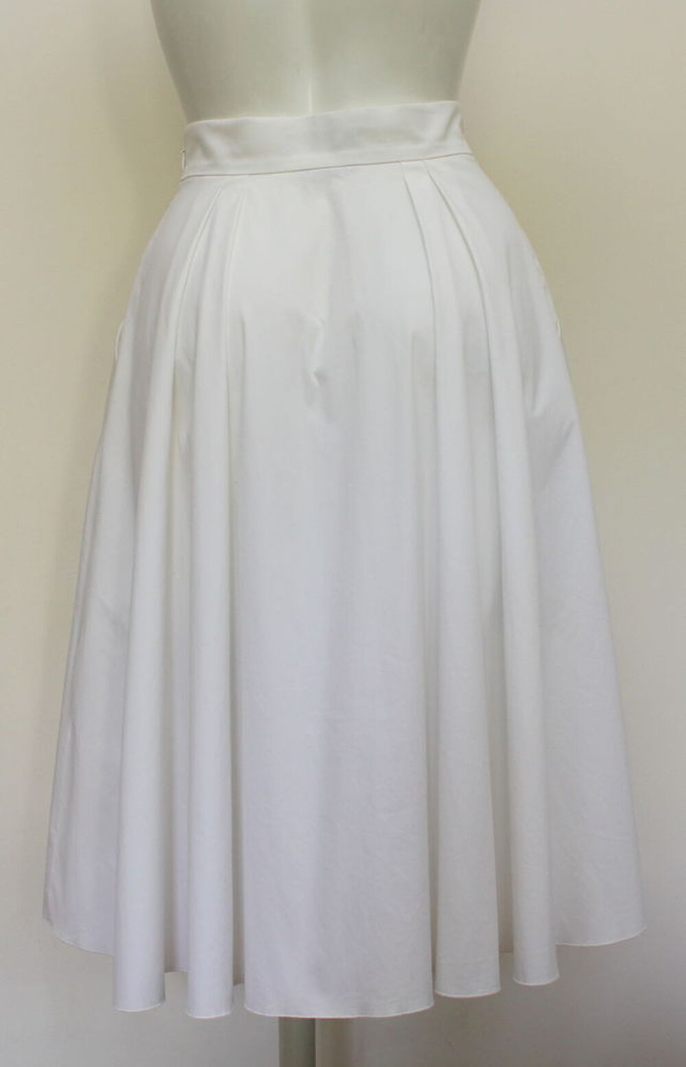Jupe blanche PRADA T.38 Fr Vêtements