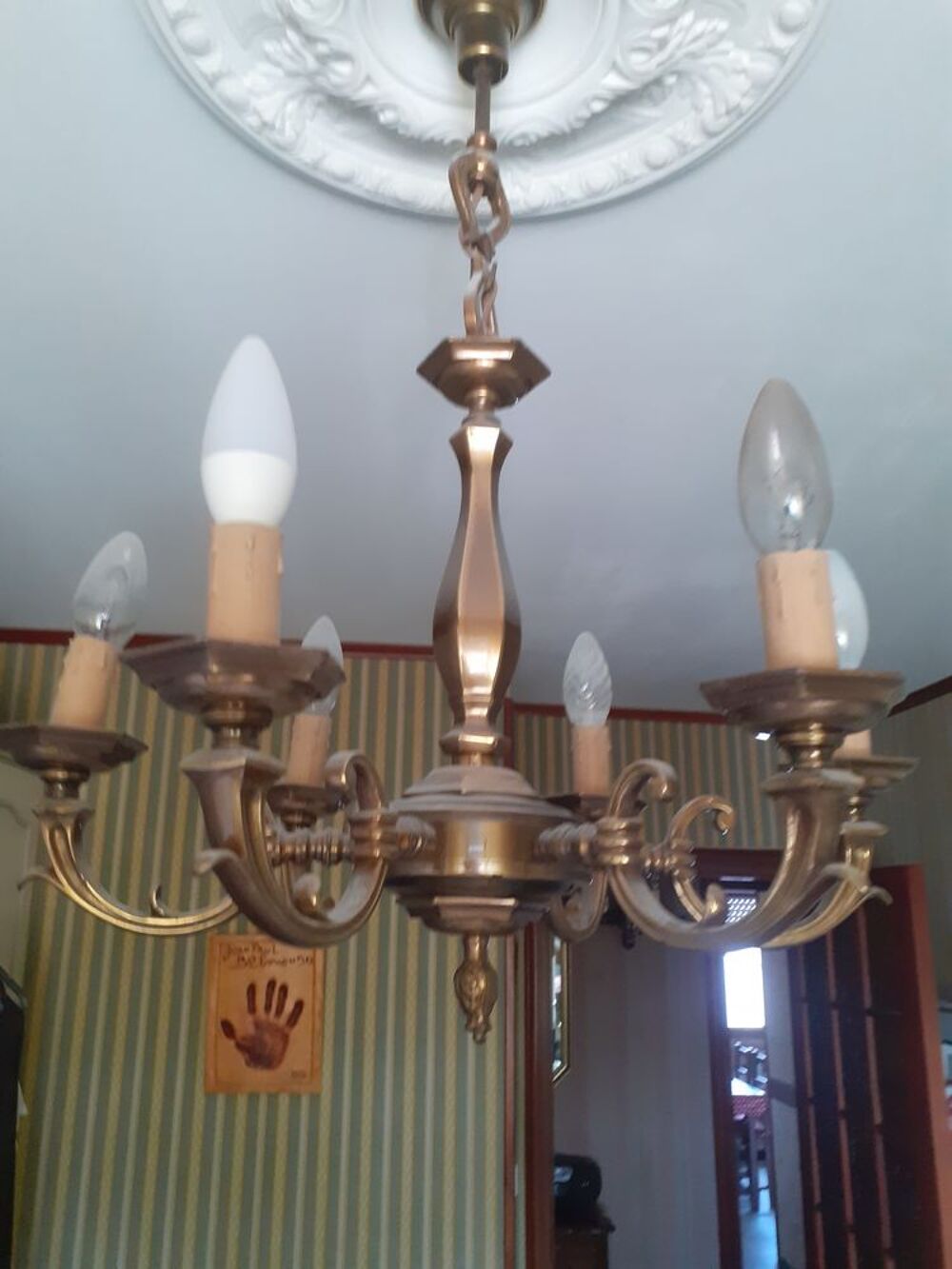 Lustre en bronze Décoration