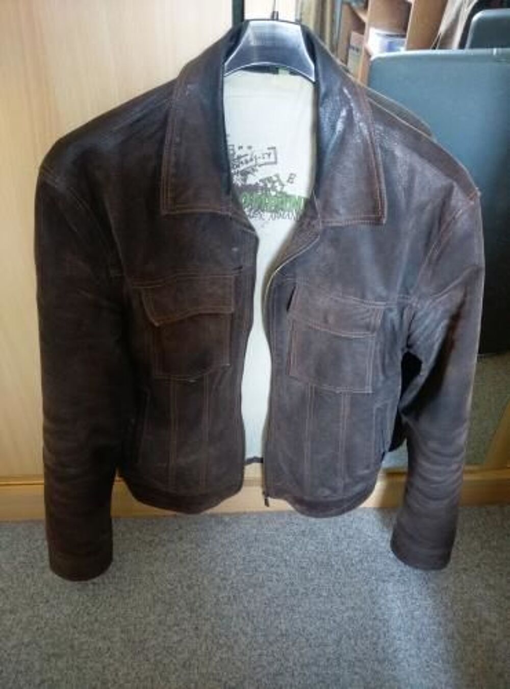 blouson a cuir Vêtements