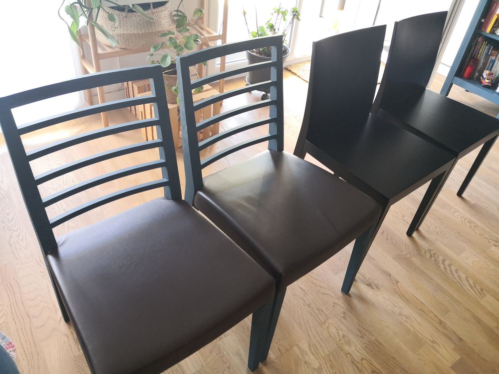 Chaises confortables par paire, 30 EUR la paire Meubles