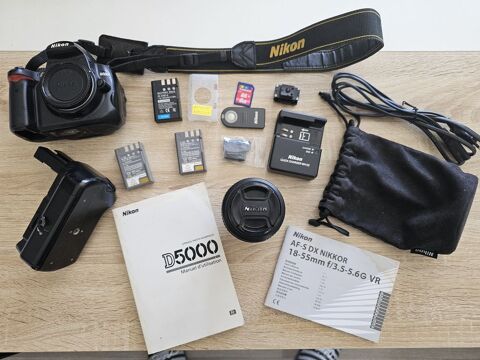 Nikon D5000  avec accessoires 350 Moffans-et-Vacheresse (70)