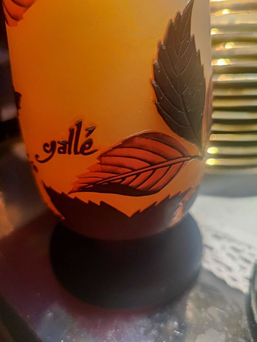 vase &agrave;‰mile gall&eacute; Décoration