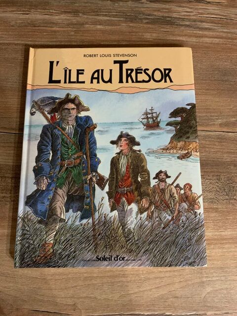 Livre \'\' L' �le au tr�sor \'\' - Robert Louis stevenson 12 Saleilles (66)