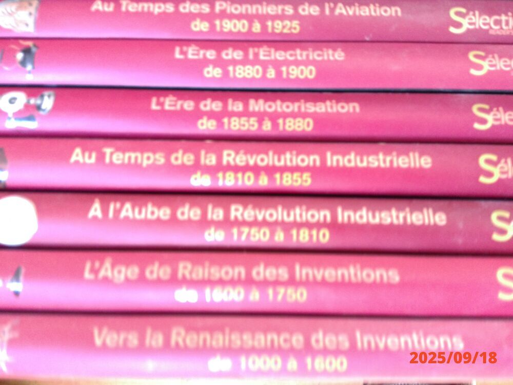 l'&eacute;pop&eacute;e des d&eacute;couvertes et inventions Livres et BD